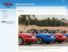 Tablet Screenshot of miata.fi