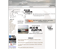 Tablet Screenshot of miata.net